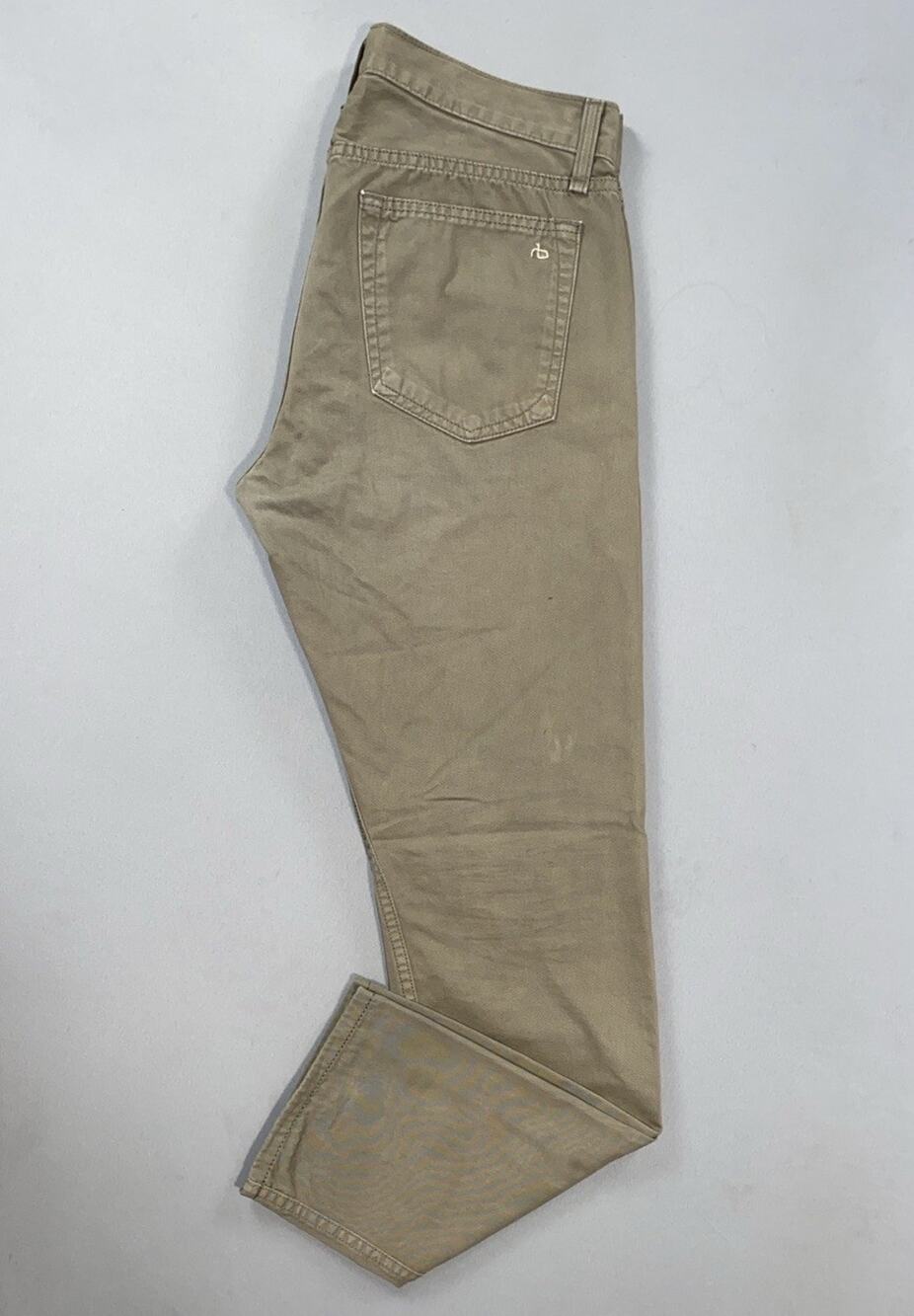 Rag & Bone Standard Issue Fit 2 Slim Leg Button Fly Sateen Jeans. Men's 31X29.5.